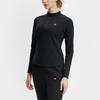 Fila Fitness Moisture Wicking Breathable Comfortable Solid Color Workout Top Women Tops Deep-Black A11W511210FBK