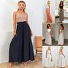 2024 Women's Summer Ruffle Blouse - Casual Short-Sleeve Round Neck Shirt