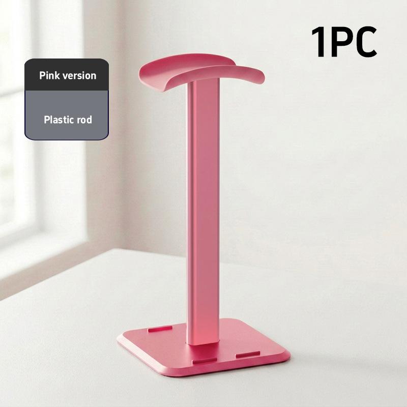 Universal Headset Holder Stand 1pc Soft Support E-sports Headphone Hanger for Desktop Earphone Sturdy Aluminum Alloy Base