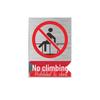 WEZHO Aluminum Reflective No Smoking Sign (2-Pack)