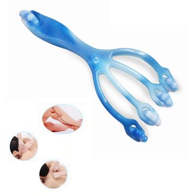 Head Massager Scalp Roller Massage Comb Four Sclaw Foot Hand Body Neck Massage