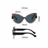 Trendy Large Frame Sunglasses For Women Men Outdoor Oversized Uv Protection Sun Glasses Eyewear Stylish Cat Eye Goggle Shades