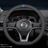 Steering Wheel Cover for Nissan 14th Gen Sylphy, Qashqai, Classic Teana, Bluebird, X-Trail, 2022 Kicks