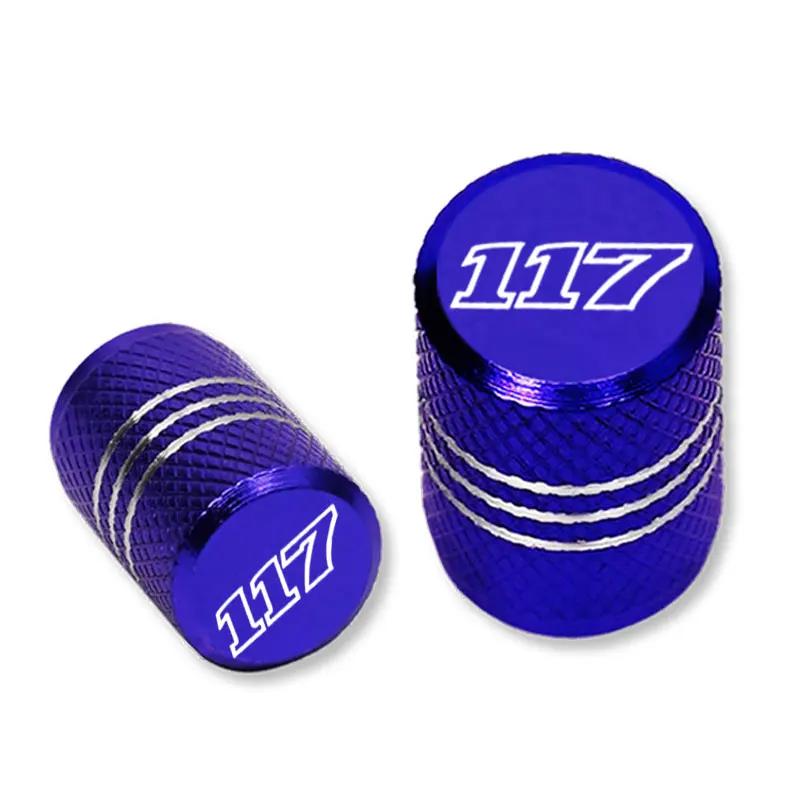 For Harley Softail Low Rider ST FXLRST FXRST Breakout Touring CVO 117 Motorcycle Accessories CNC Tire Valve Stem Cap Cover Plugs
