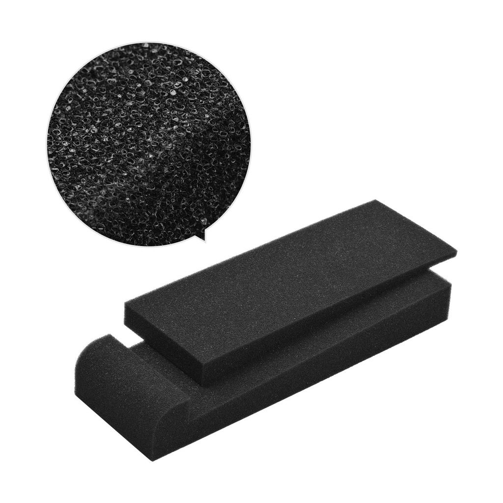 2 Packs High Density Acoustic Isolation Foam Isolation Pads 27 * 14cm Usable Area for Studio Monitor Speaker