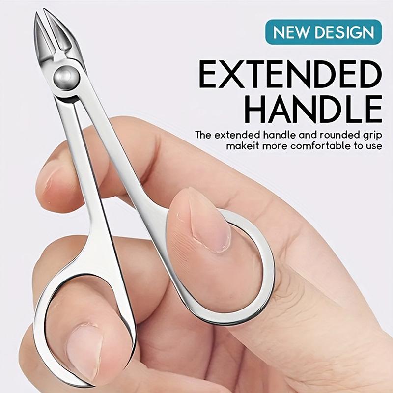 Sharp Precision Cuticle Scissors Stainless Steel Manicure Tool, Dead Skin & Hangnails Removal Perfect For Nail Bed Trimming