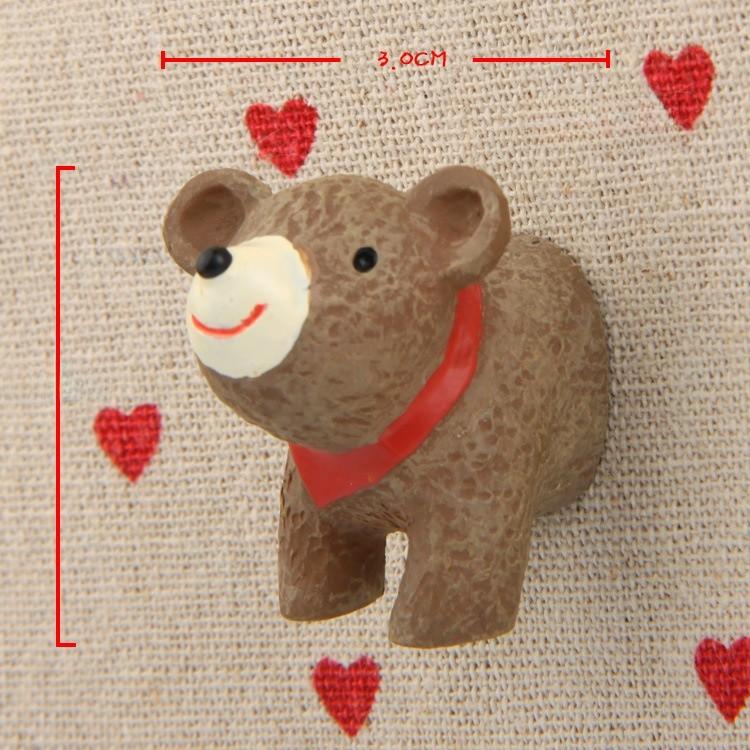 Cartoon Animal Resin Refrigerator Magnets Strong Magnetic Hold Decoration Gift