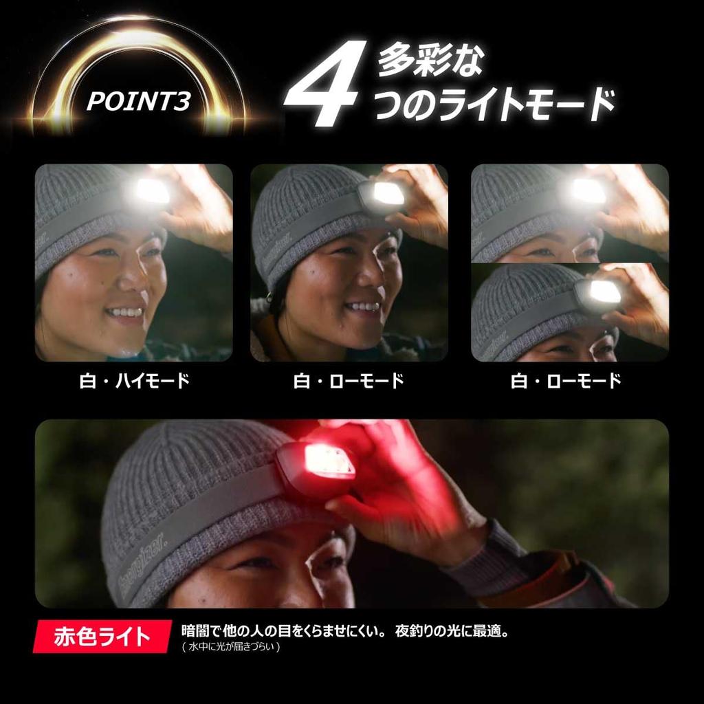 ENERGIZER HDL20 T12A32 LED AAA Battery Maximum 325 Maximum 70m Beam Maximum 40 Hours of 4 Lighting Range IPX4 Ideal for Outdoor and Power Outages
