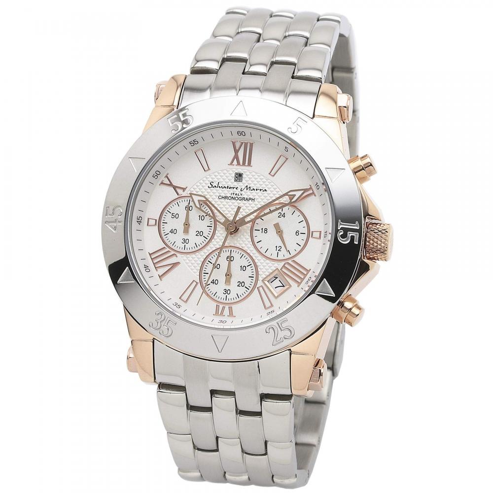 

[Salvatore Marra] SS PGWH Salvatore Mara мужские часы АНАЛОГОВЫЕ КВАРЦЕВЫЕ деловые ВОДОНЕПРОНИЦАЕМЫЕ РОЗОВЫЕ