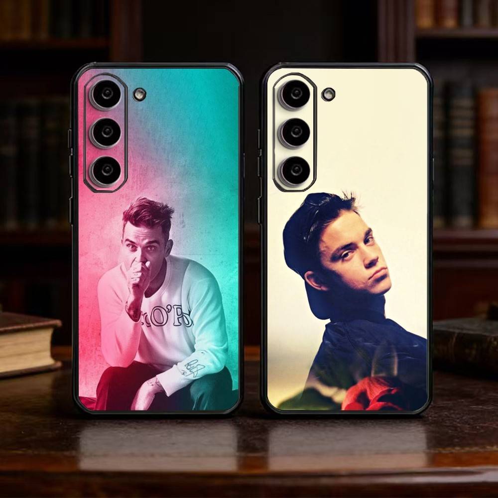 Singer R-Robbie W-Williams Phone Case For Samsung Galaxy A13,21s,22,31,32,52,53,71,72,73,Soft Black Cover