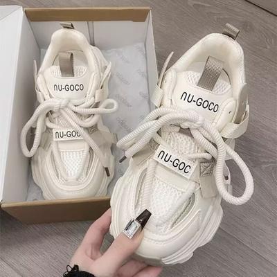 New Breathable Dad Shoes for Women Versatile and Popular Height-increasing Casual Sports Shoes