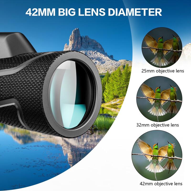 SUNCORE 10x42 High-Power HD Monocular