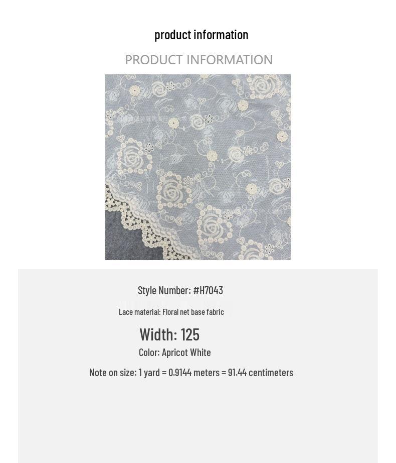 Gold Thread Two-Color Mesh Embroidered Water-Soluble Lace for Lolita Fashion Accessories