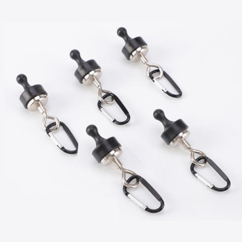 Camping Tent Light Hanger with Strong Neodymium Magnet and Carabiner