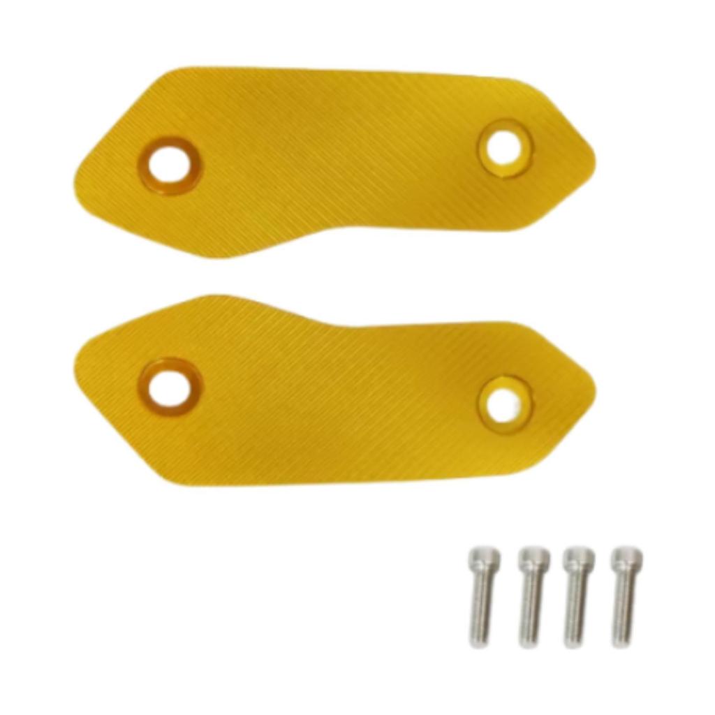 2Pcs Motorcycle Mirror Block Off Plates Rearview Mirror Parts Decorations Sturdy Motorcycle Accessories for 560