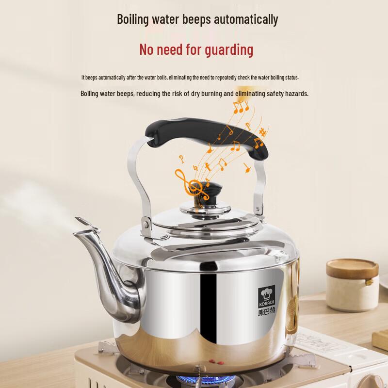 

5L 304 Stainless Steel Whistling Kettle