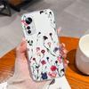 For Xiaomi 12 15T 12S 12X 13 12T Black Shark 1 2 4 5 3 Pro Pretty Flowers Phone Cover Transparent Silicone Anti Drop Protection For Xiaomi Bumper Case