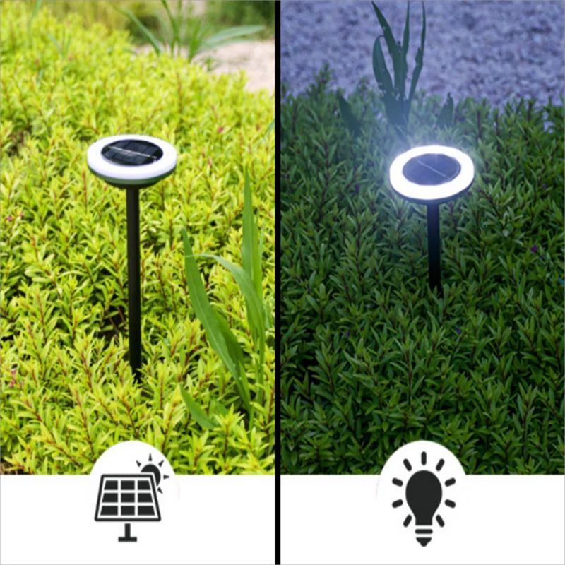 12 LED Solar Light Outdoor IP65 Wodoodporny Krajobraz Solar Powered Wall Lamp do Ogrodu Dziedziniec Dekoracja Trawnik Światło