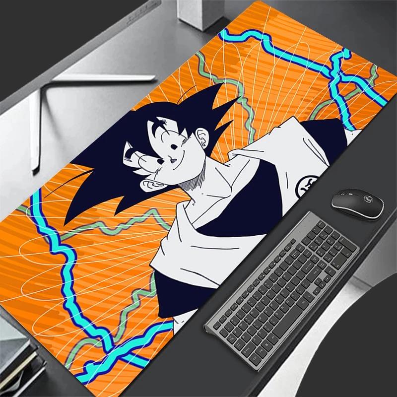 Japan Cool Anime Mouse Pad Laptop Black and White Gaming Mousepad Large DDragoned Balls Keyboard Rug PC Gamer Cabinet Desk Mat