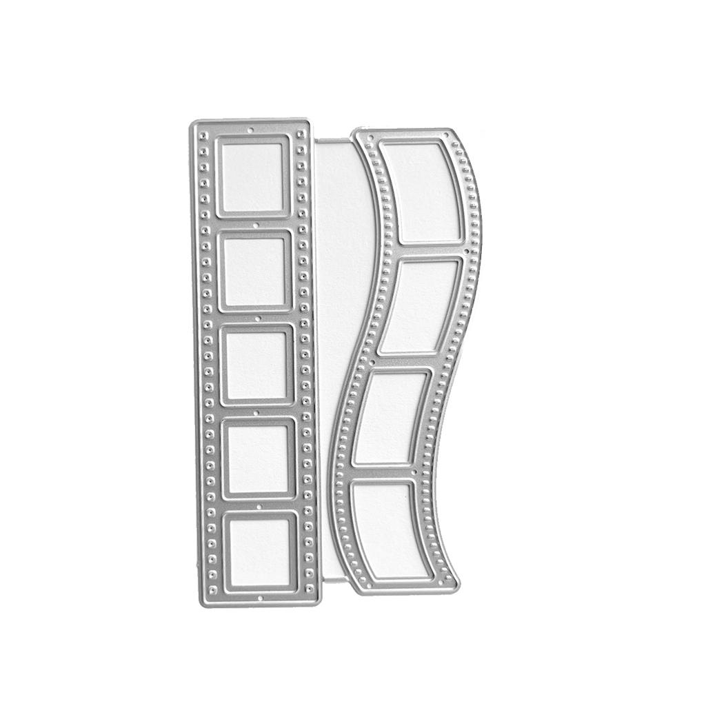 Rahmen Metall-Stanzformen Schablonen für DIY Scrapbooking Dekoratives Prägepapierkarten-Schablone Dekoratives Stanzteil