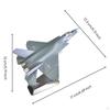 Fighter Jet Model 35 Alloy with Stand Toy for Aviation Fans History