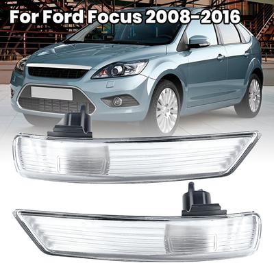 Side Door Mirror Turn Signal Light For Ford Focus Mk2 Mk3 2008 2009 2010 2011-2017 Wing Mirror Turn Signal Lamp Car Accessories
