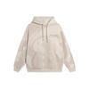 Li Ning Vital Essential Printed Loose Pullover Hoodie Unisex hoodies Swan-White AWDSC73-2