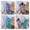 Capacity Plastic Large Cup Water Bottle With Handle Outdoor Indoor Adults Sports