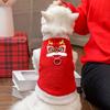 Cat & Dog New Year Festive Hoodie - Warm Blue Anti-Shedding Winter Outfit