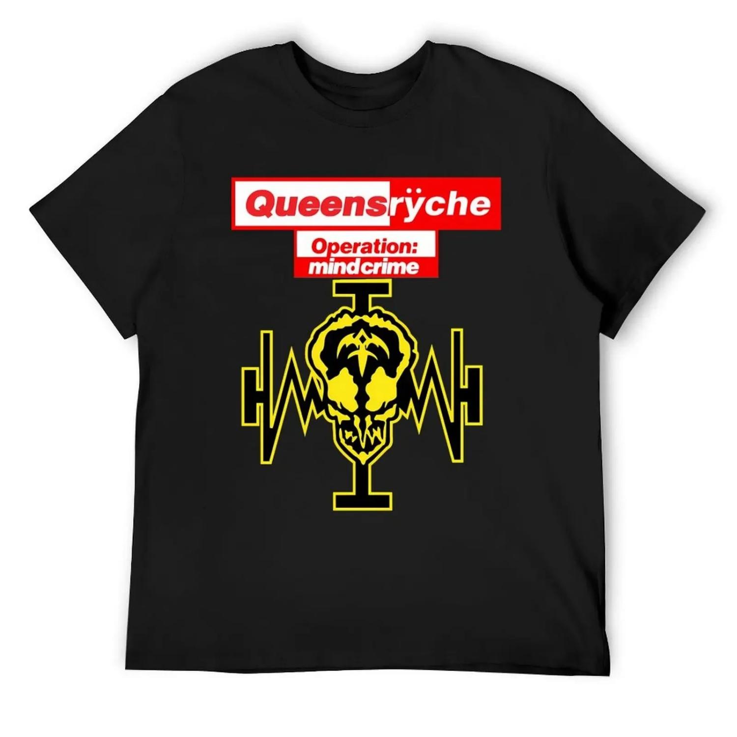 

operation mindcrime Футболка для фанатов аниме графическая футболка новое издание милые топы одежда для мужчин S чёрный