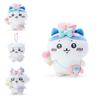 Chikawa Yukikawa Dog Self-mocking Bear Plush Toy With Pendant Animal Shape Pp Cotton Filling 20cm Teddy Bear 10cm Hanging Decoration