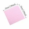 100PCS/Pack Disposable Oil-absorbing Paper Food Grade Colorful Grid Oil-Proof Paper Oil-Resistant Safe Material Baking Paper