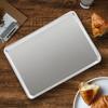 Rectangular Aluminum Alloy Baking Tray - Oven Sheet for Pizza Bread Cake & More Essential Bakeware for Home Pastry/Biscuit Roast