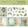 Mengze Series Retro Story Material Pack: DIY Journal Decoration & Collage Base - 6 Styles