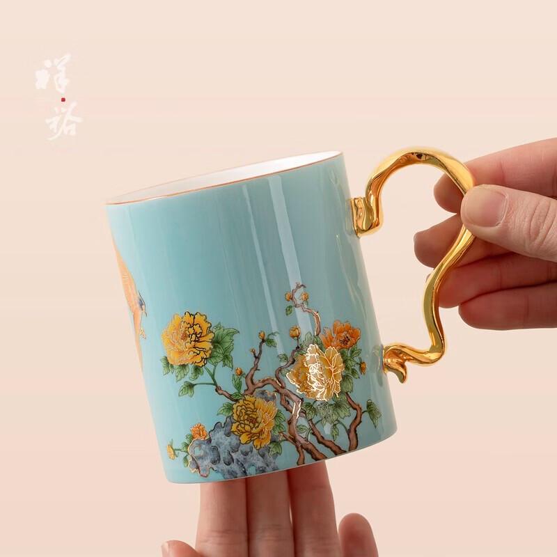 Chinese Style Ceramic Mug Gift Set