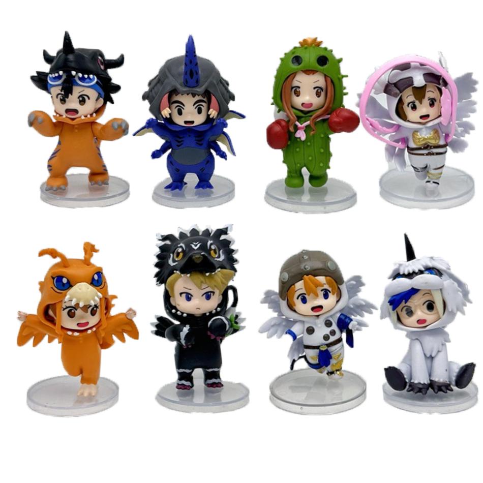 Digimon Adventure Greymon Digimon Finished Product Decorations All 8 Action Figure MODEL TOYS