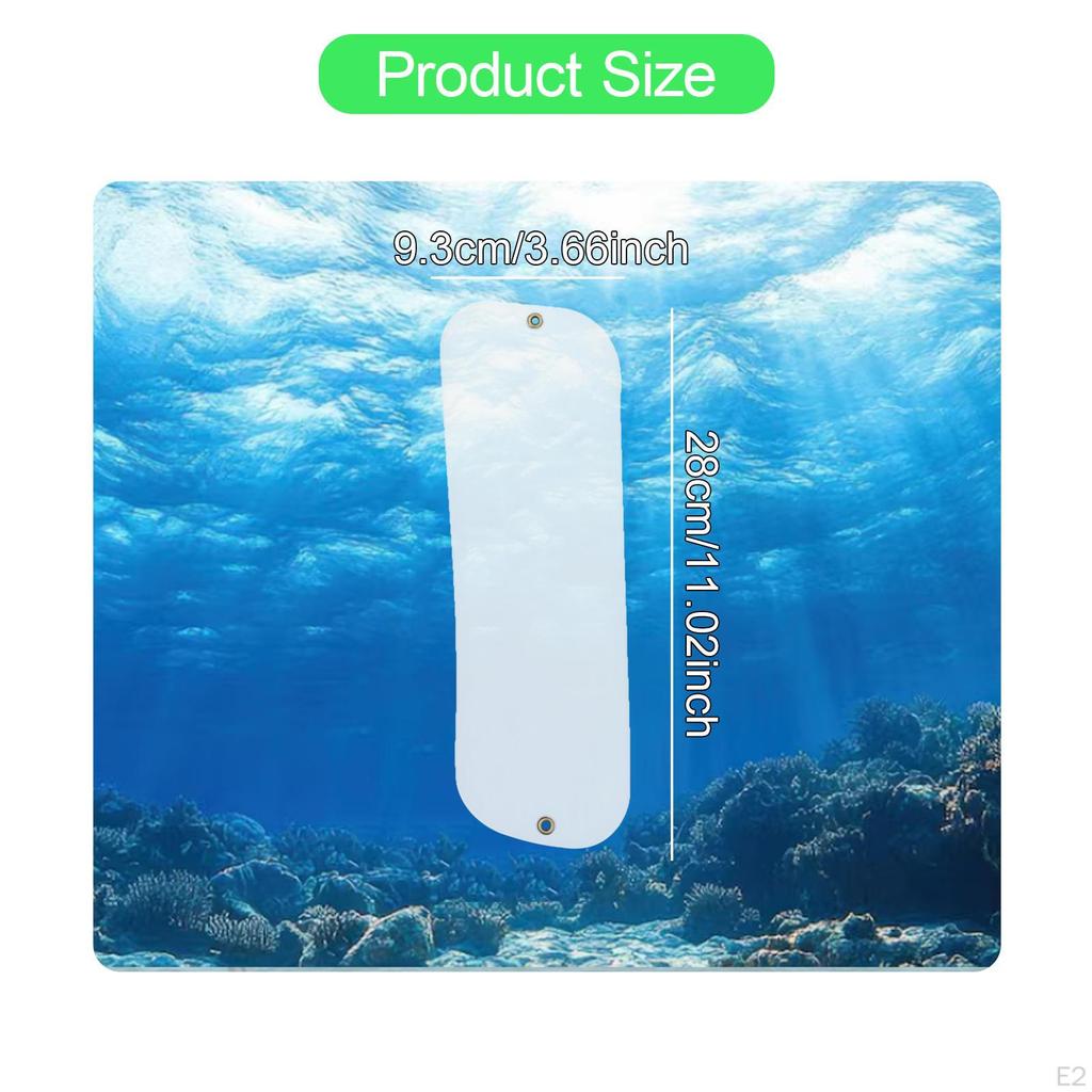 11 Inch Fin Flasher Accessory for Deep Water Trout Fishing