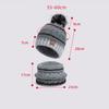 Winter Warm Cap Scarf Two-Piece Velvet Thick Knitted Wool Cap Women's Outdoor Ear Protection Cap