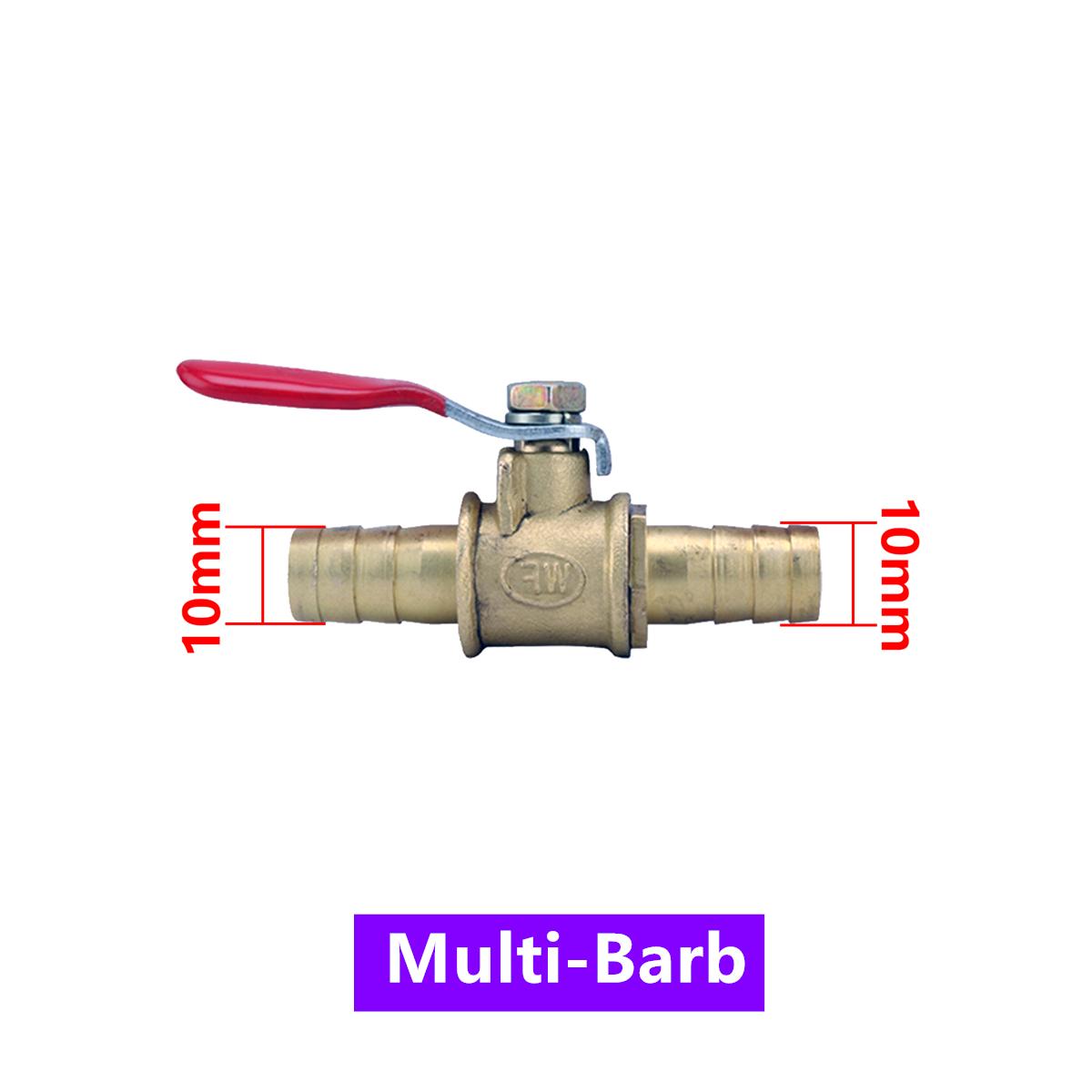 

1Pc Mini Pneumatic Copper Ball Valve 1/8 1/4 3/8 1/2 Male Thread Garden Irrigation Ball Valve Switch 6~12mm Pipe Connection