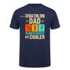 Funny Triathlon Design for Unisex Dad Swim Bike Run Triathletes TShirt Graphic Cotton Streetwear Short Sleeve Gift T Shirts HJ015