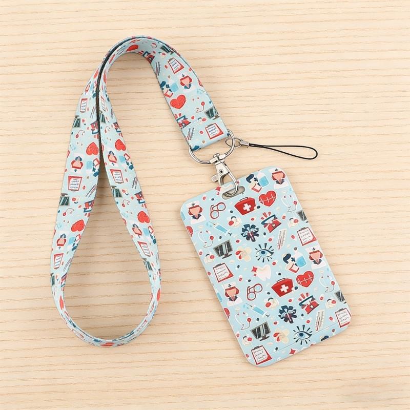 Hanging Neck Strap Phone Lanyard With Card Slot Badge Holder Keyring Accessories Unique Friend Gift