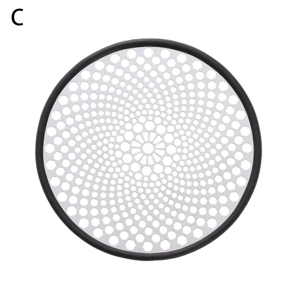 Sink Strainer Bathroom Shower Drain Protector Cover Colander Kitchen Sink Mesh Strainer Filter Hair Catcher Stainless Steel