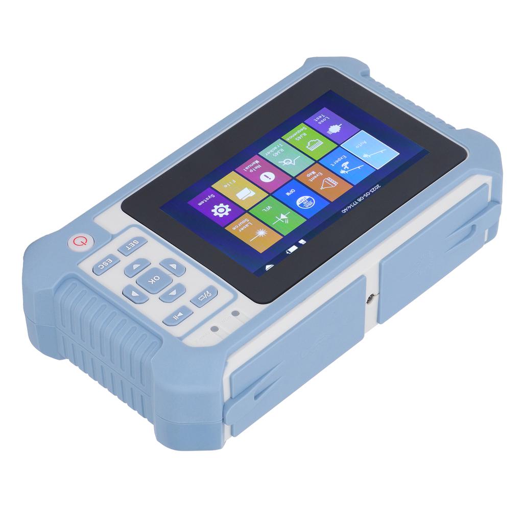 Optical Time Domain Reflectometer OTDR 9 In 1 Optical Power Meter VFL RJ45 Tester Tool US Plug 100‑240V