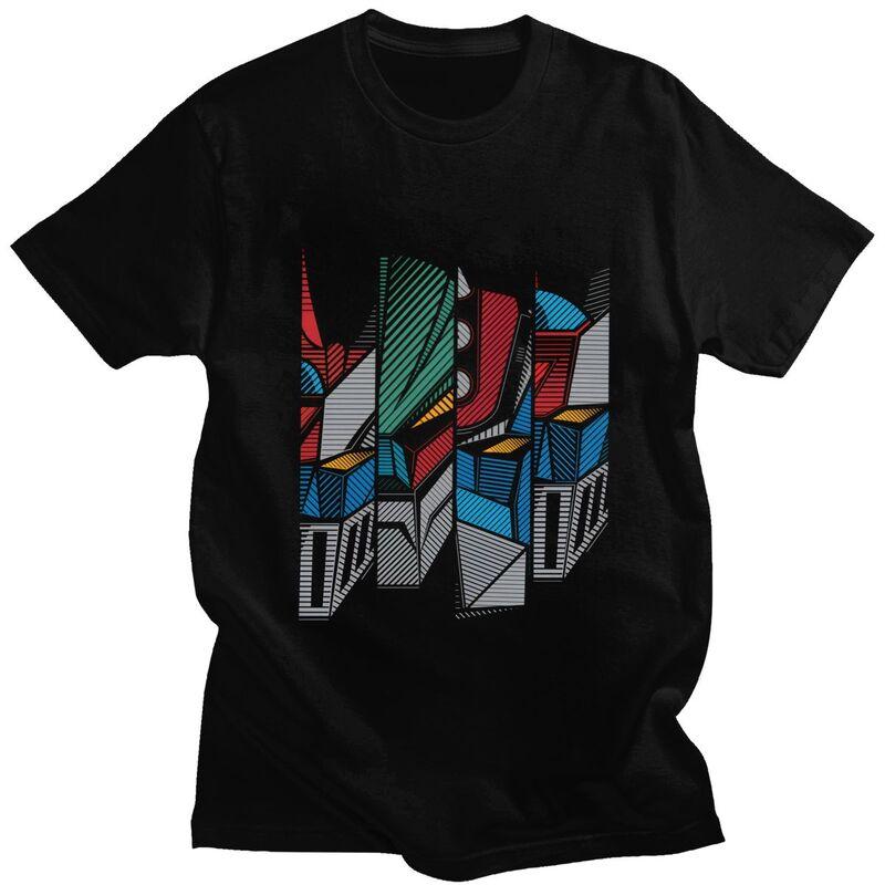 

Custom Mens UFO Robot Goldorak Grendizer T Shirt Short Sleeve Cotton Tshirts Classic T-shirt Casual Tee Loose Fit Clothing - ... S разноцветный