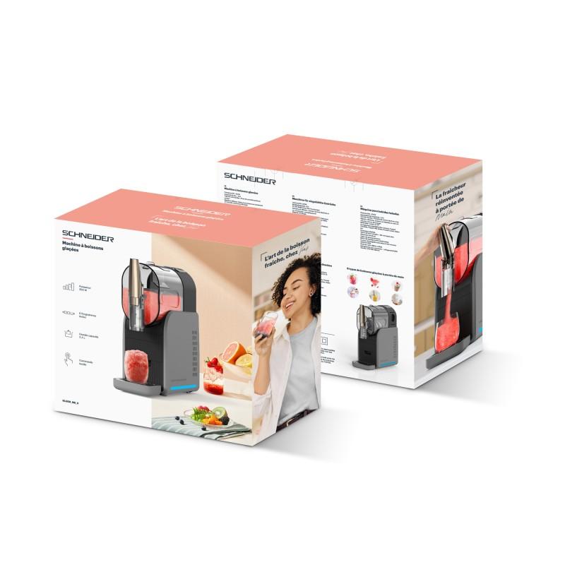 Schneider - Slush Me Ii - Machine à Boissons Glacées - écran Tactile - Auto-nettoyage