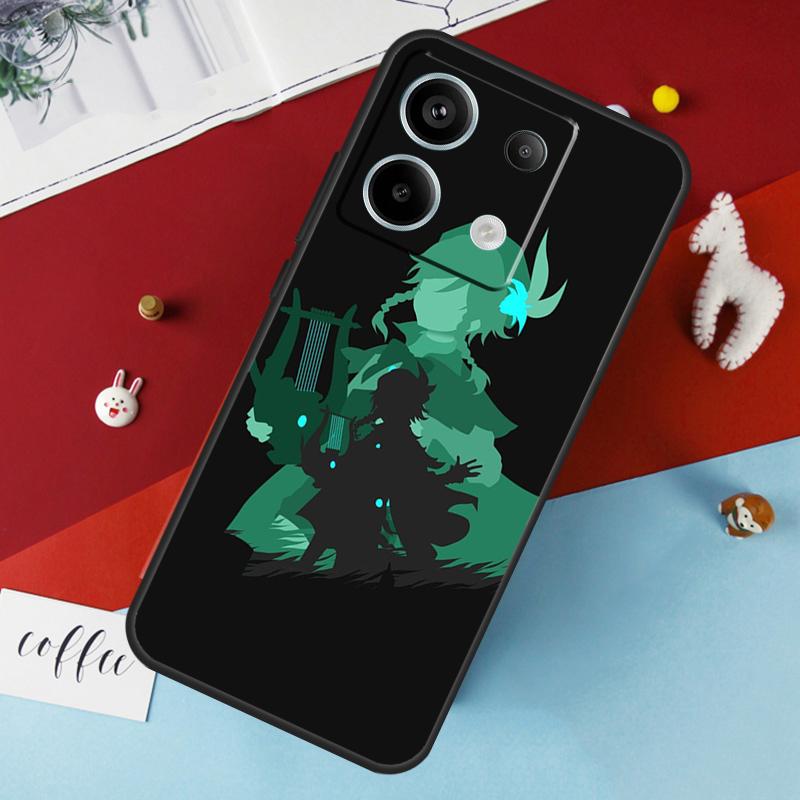 Genshin Impact Venti Case For Xiaomi Redmi 12 13C 12C 10C 9C Redmi Note 13 9 10 11 12 Pro 9S 10S 11S 12S Cover