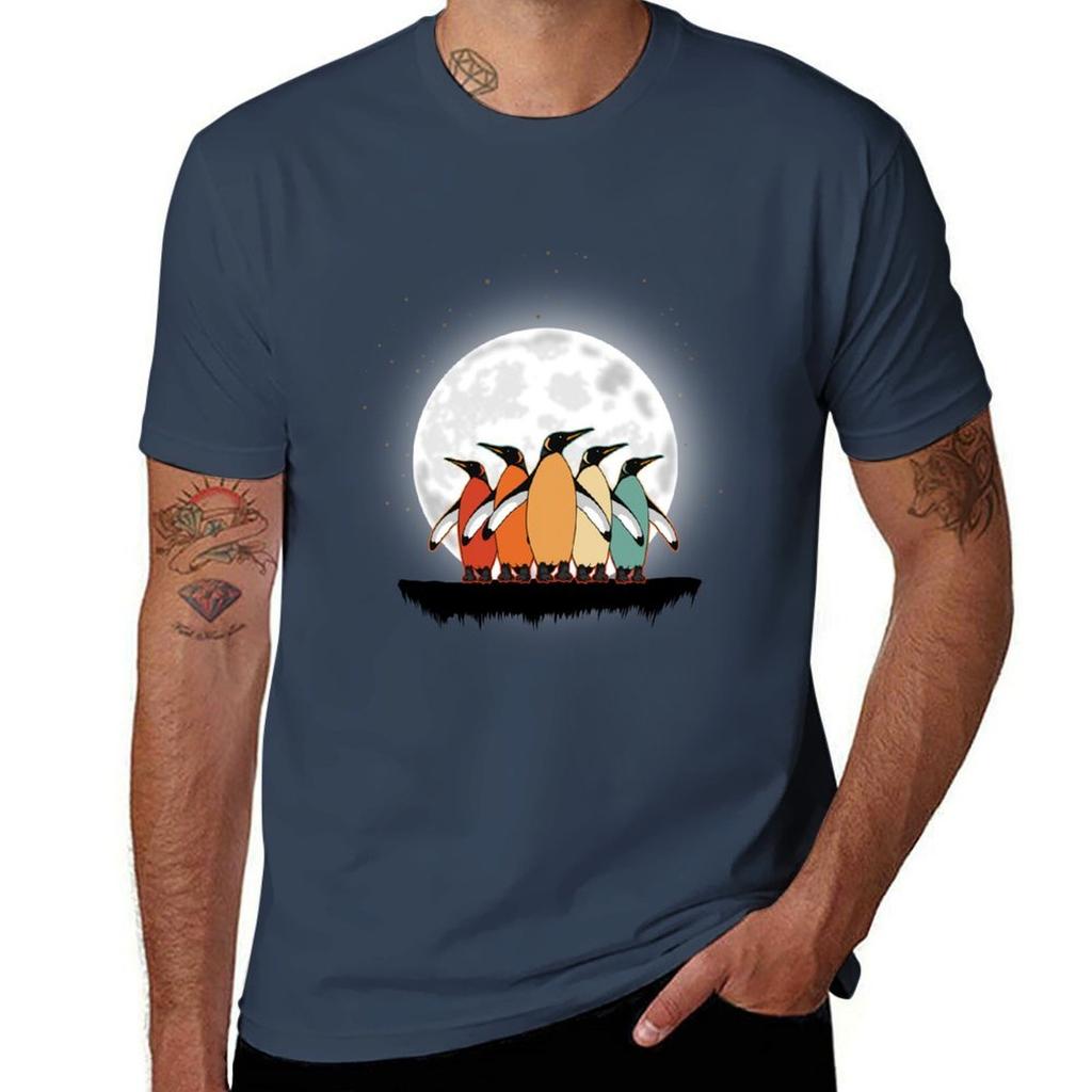 Penguins Tshirt Creative Graphic Tee Shirt Tshirt