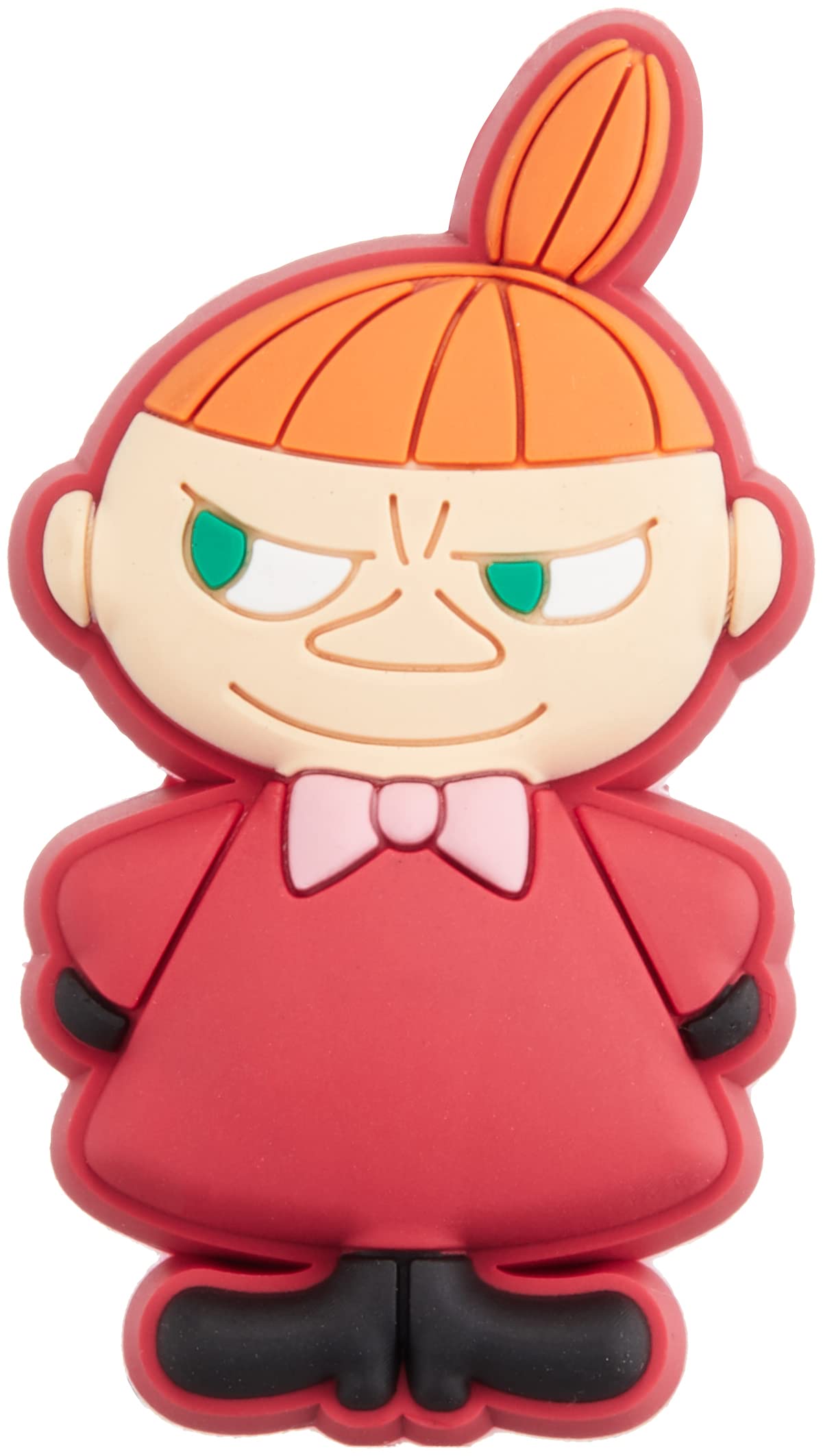 MEIHO Moomin Family Little My Mask Hook FS046 Red W2.8cm×H5.0cm×D2.0cm