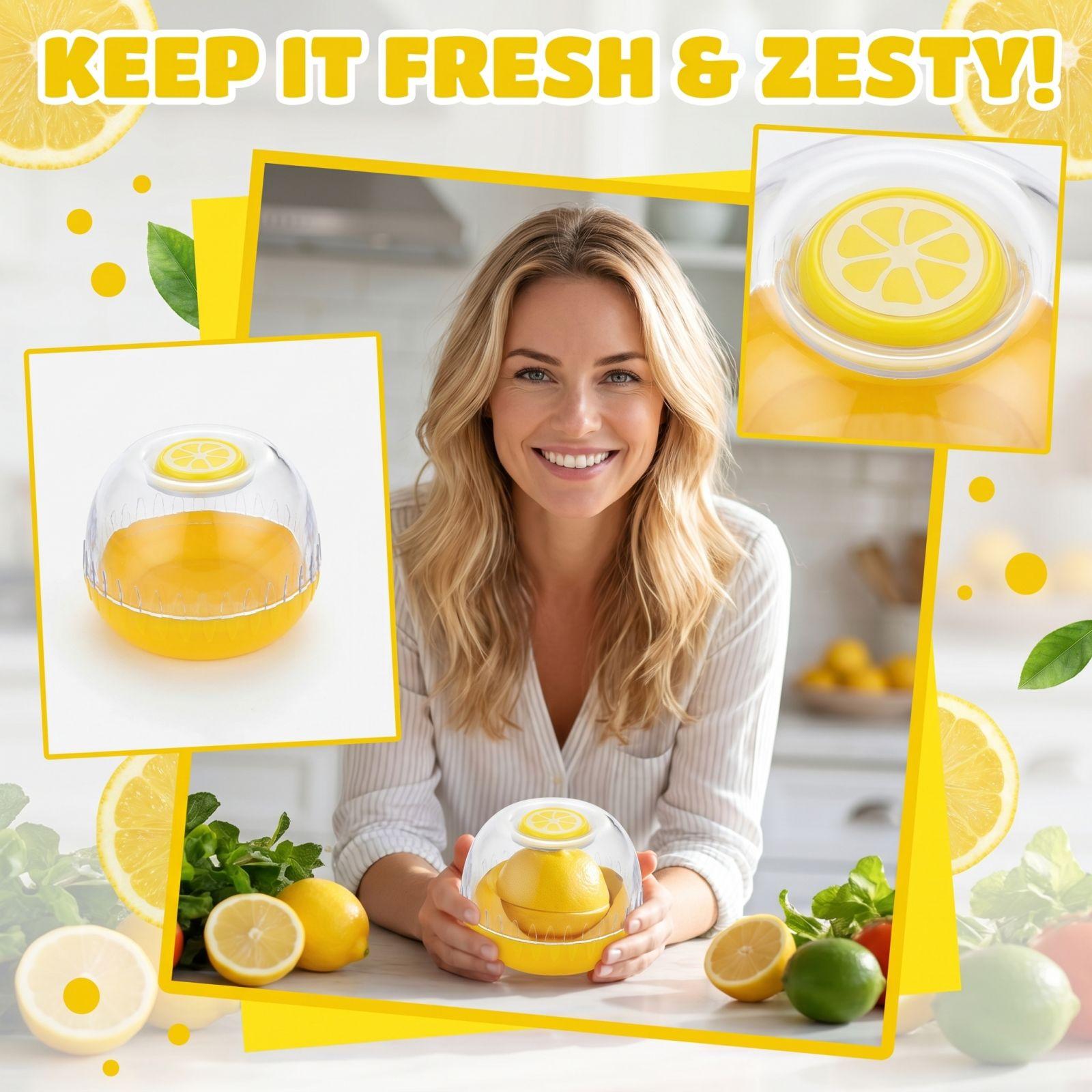 

Food Storage Container with Airtight Seal and Transparent Dome Lid for Freshness Preservation and Easy Viewing Suitable for Kitchen Use One Size жовтий
