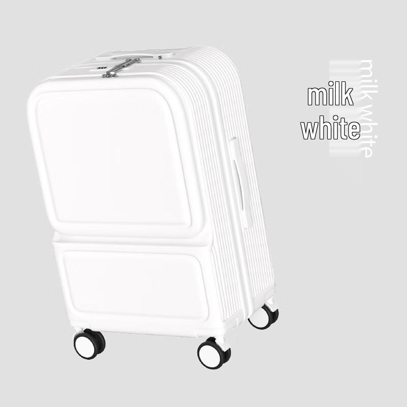 TOUO Front-Opening Multifunctional Travel Suitcase 20 inches